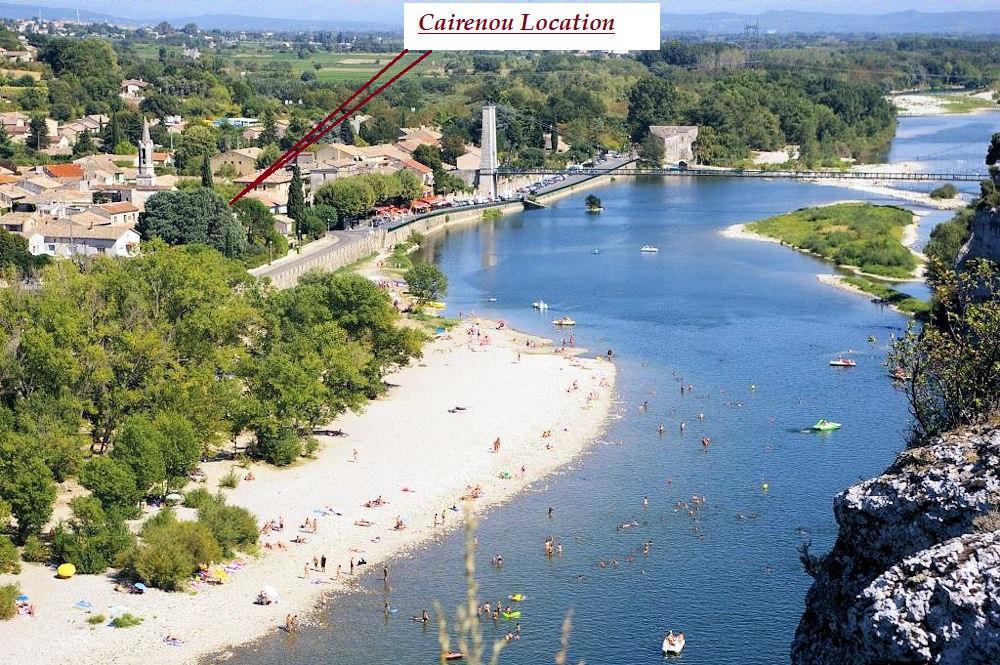 Cairenou Location Appartement Saint-Martin-dʼArdèche Buitenkant foto